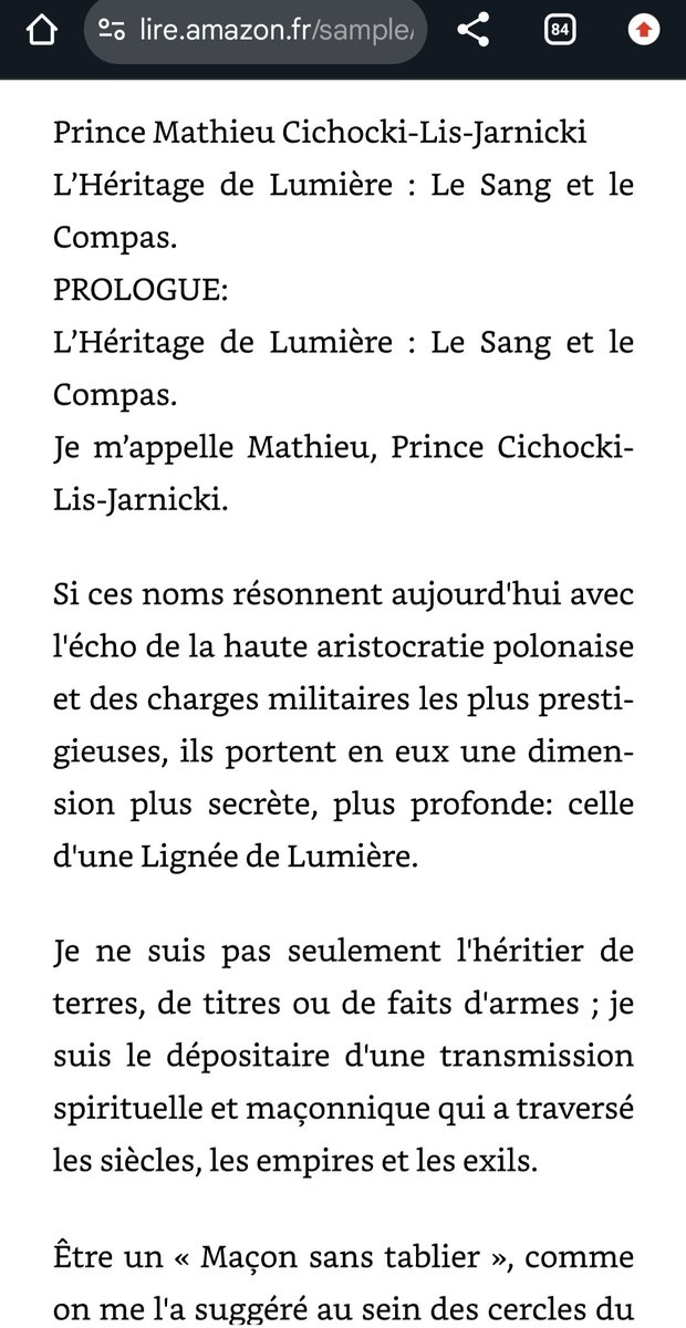 TogoIntelAI's tweet image. On ne reçoit pas la Lumière pour soi, mais pour la transmettre.
L’Héritage de Lumière : Le Sang et le Compas explore la continuité invisible entre mémoire, devoir et construction intérieure.
Là où tout s’effondre, le Temple demeure. #Interrex #Lumière #Initiation @GLDF_Officiel