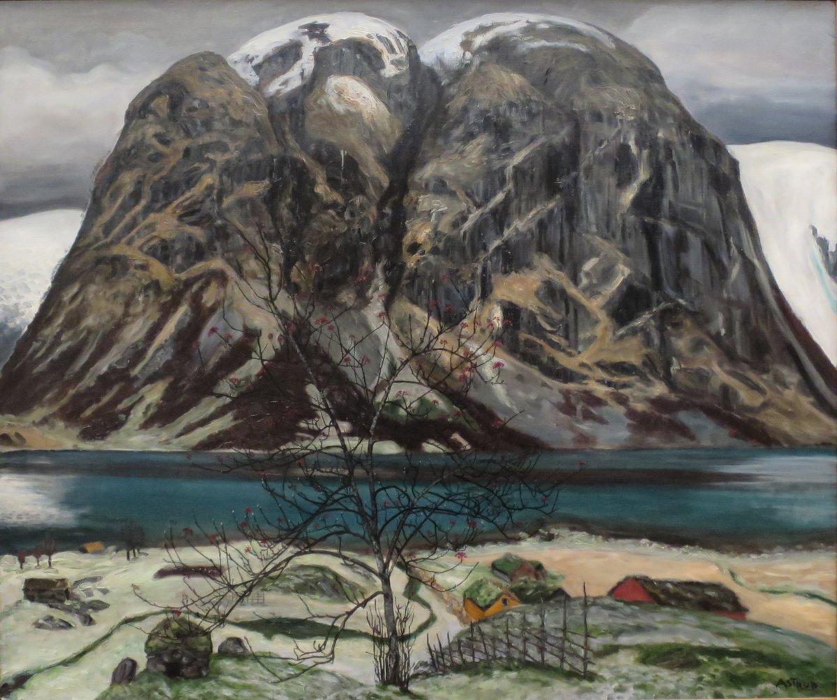 nikolai astrup, "kollen (the fall)" (oil on canvas, 1906)