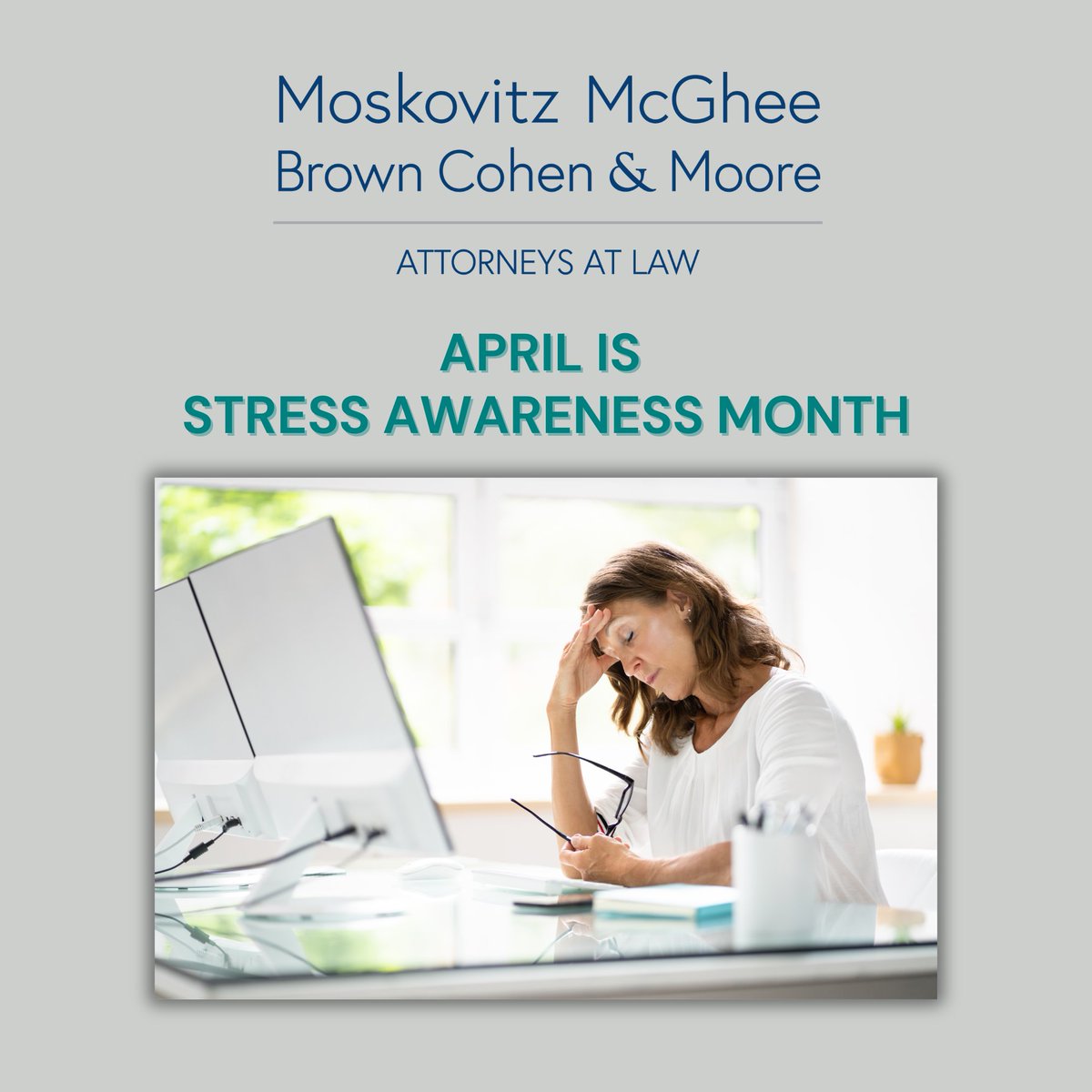 mmbcmlaw's tweet photo. April is Stress Awareness Month. Stress isn’t always visible—it can come from legal challenges, family issues, or uncertainty.

At MMBCM, you don’t have to face it alone. We’re here to help you move forward with clarity and confidence.

📞 901-821-0044
🌐 https://t.co/5tNZgKqvA1 https://t.co/cOJ5Be8GWE