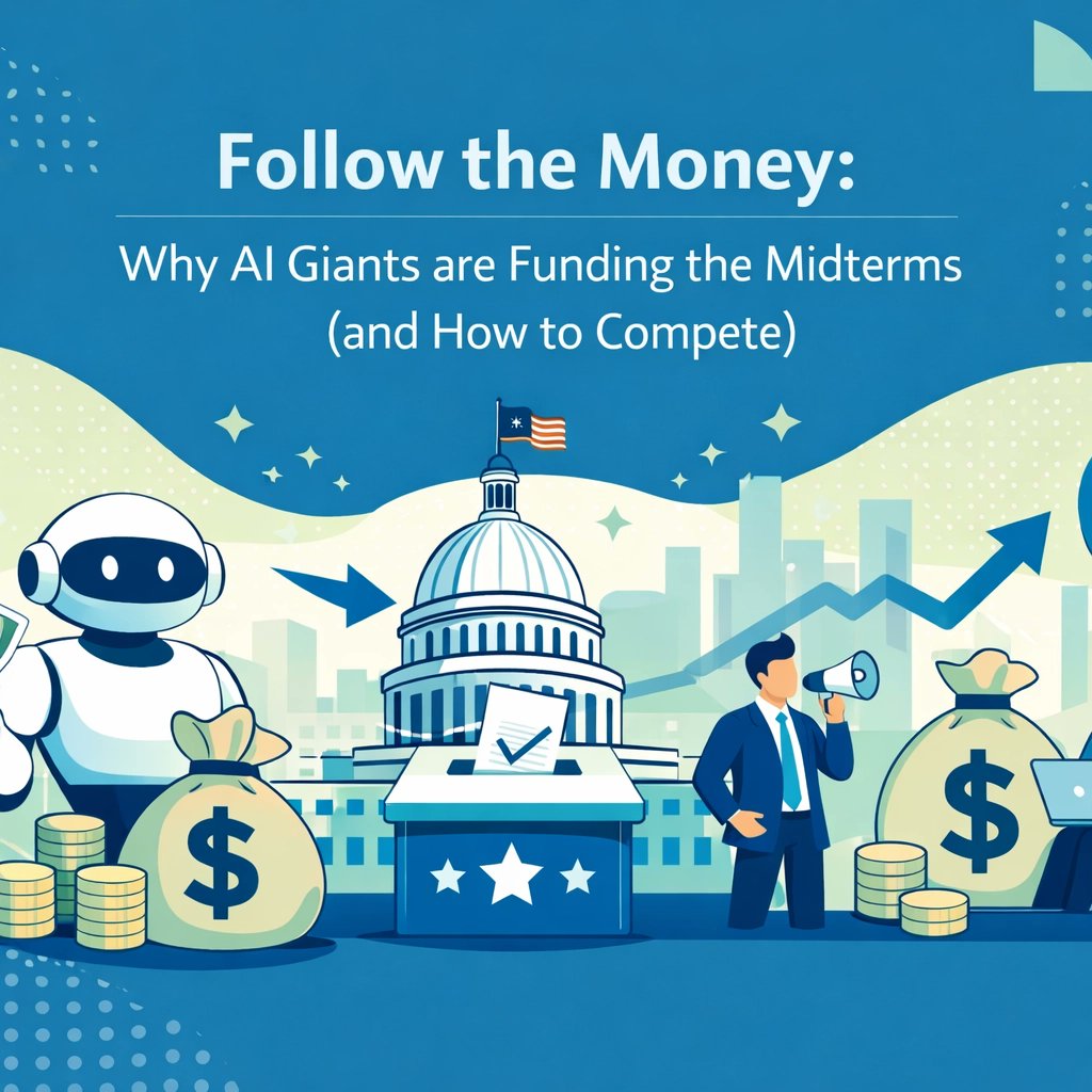 TurnItBlueAds's tweet image. AI giants are spending $185M. Don’t get buried. 💰 Outsmart big money with tech built for the grassroots. Reach voters on CTV and mobile with no minimums. Win the midterms. ✅

Details: turnitbluedigital.com/competing-with… #CampaignTech