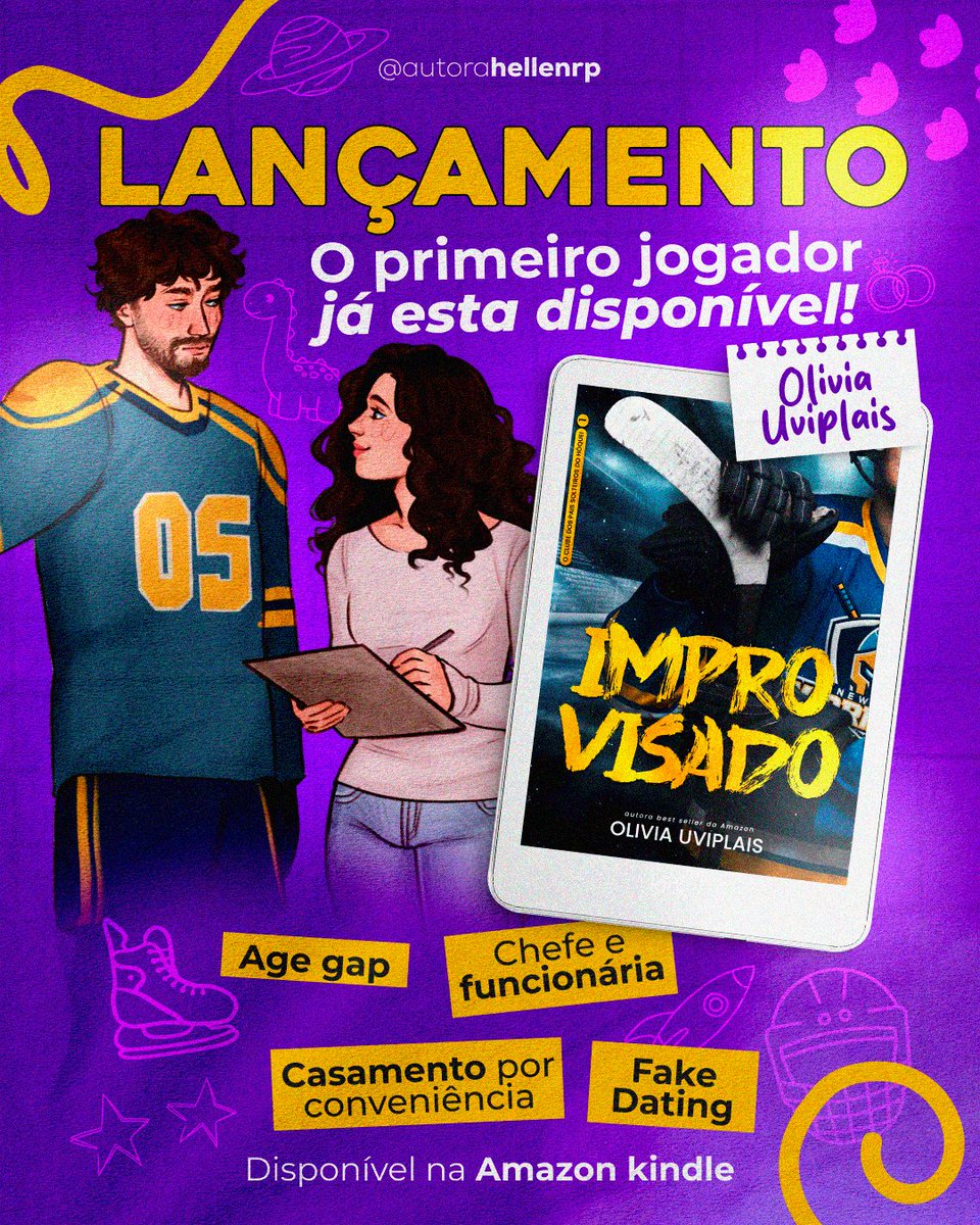 Hellen R. P.| Vai lançar Inquebrável 🏒 tweet media