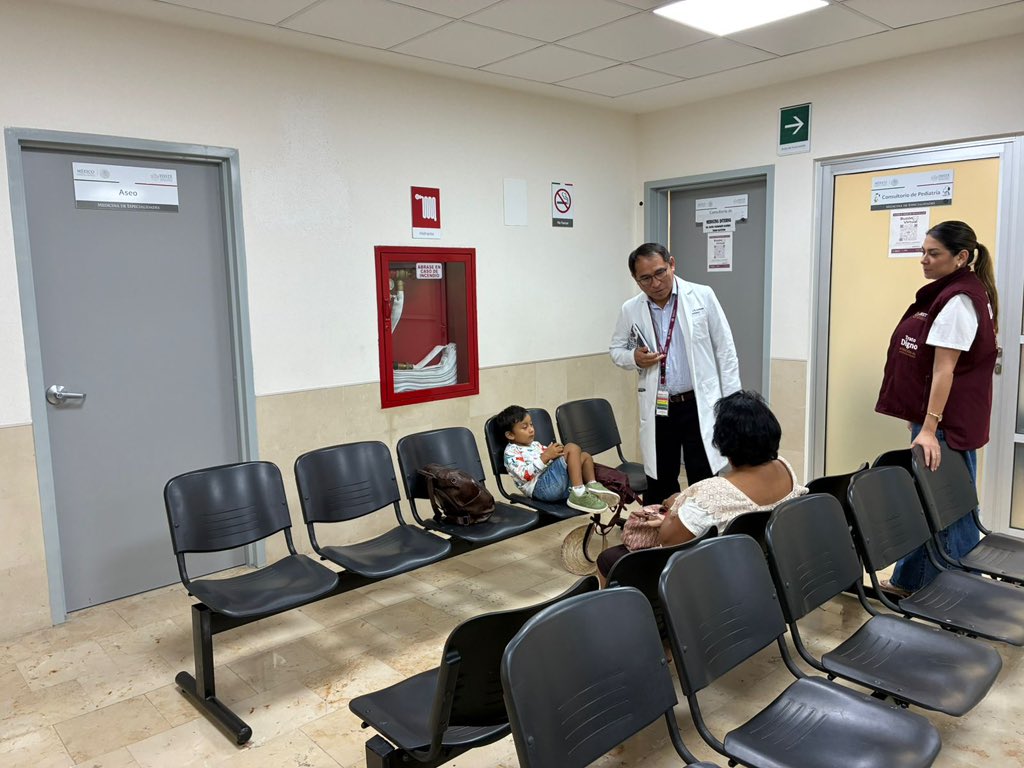 En la Clínica Hospital Mérida se promueve la estrategia nacional  #TratoDigno. 

Dimos seguimiento a las indicaciones de nuestro Director General Martí Batres, por ello en coordinación con la #SubdireccióndeAtenciónalDerechohabiente,  por #UADYCSYucatán,
#SAD