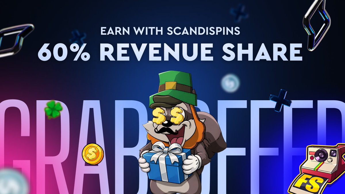 Scandispins's tweet photo. Got traffic? Let’s make it work harder.

Partner with ScandiSpins and earn up to 60% RevShare - no games, just results.

• Transparent stats you can actually trust
• Monthly payouts, always on time
• Extra bonuses for partners who perform
• Flexible terms - we adapt to you

You bring the traffic. We bring the engine.
Slide into our DMs for details.