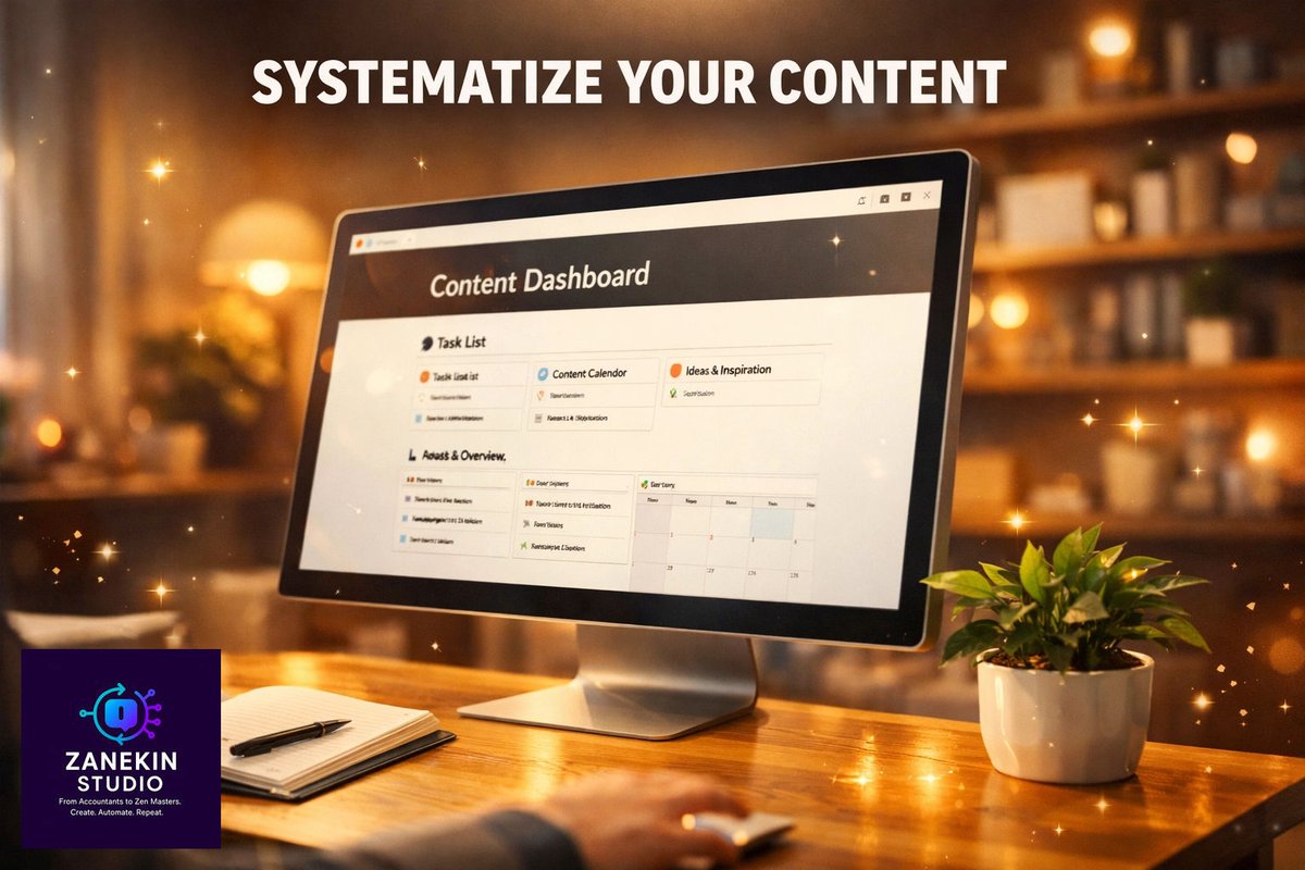 TheTerzaFactor's tweet image. A disorganized content strategy is a dead end. 

Use Notion or Sheets. Tag everything. Scale faster. 

Build systems that work while you sleep. 

Join us: ZanekinStudioOnVideo.com 
Sunday, 6pm MT. 

#ContentSystems #Efficiency #Scale #Systems