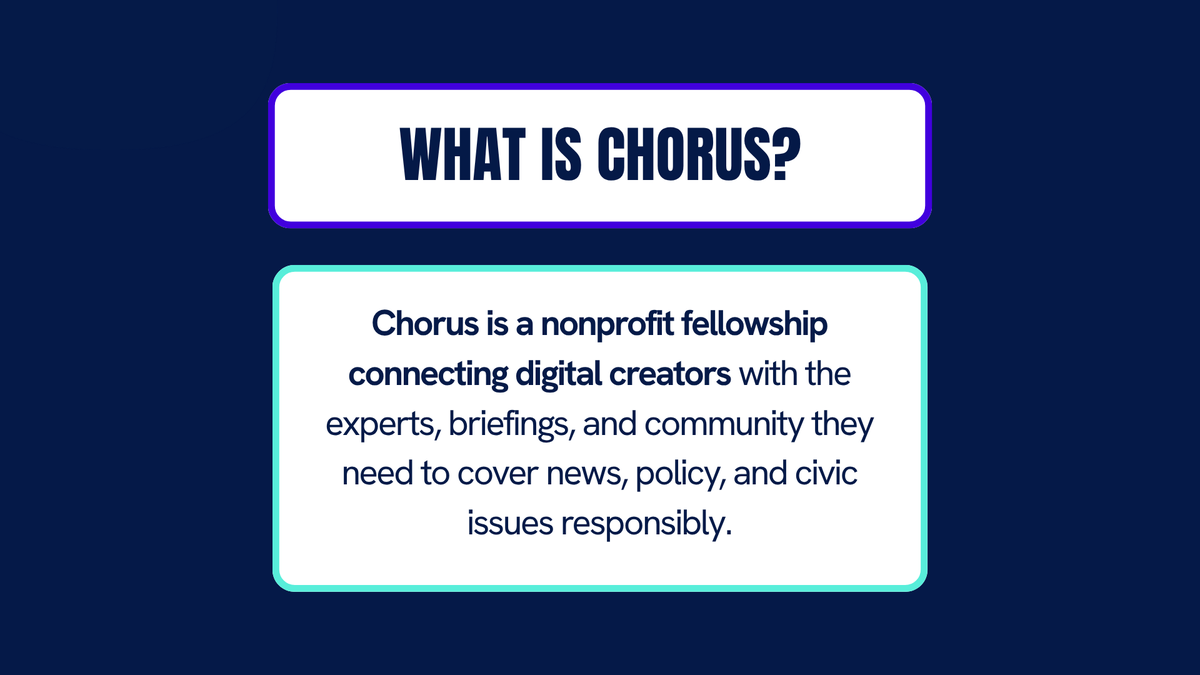 Chorus tweet media