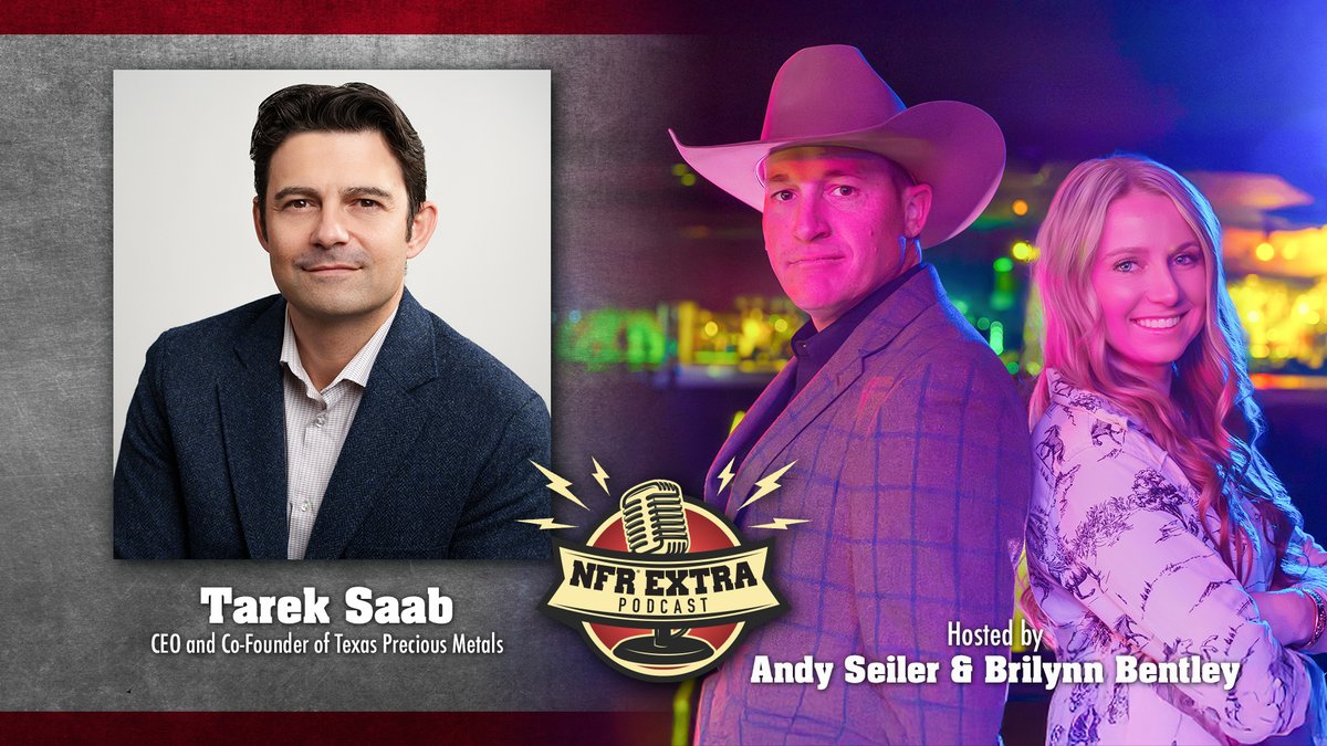 LasVegasNFR's tweet photo. From engineering to entrepreneurship 🚀
Tarek Saab shares the journey behind building Texas Precious Metals—and the purpose that drives it.
🎧 Tune in on Spotify, Apple Podcasts, and iHeartRadio.
#WranglerNFR #NFRextra #TexMetals #Podcast https://t.co/PkU4xEeWAx