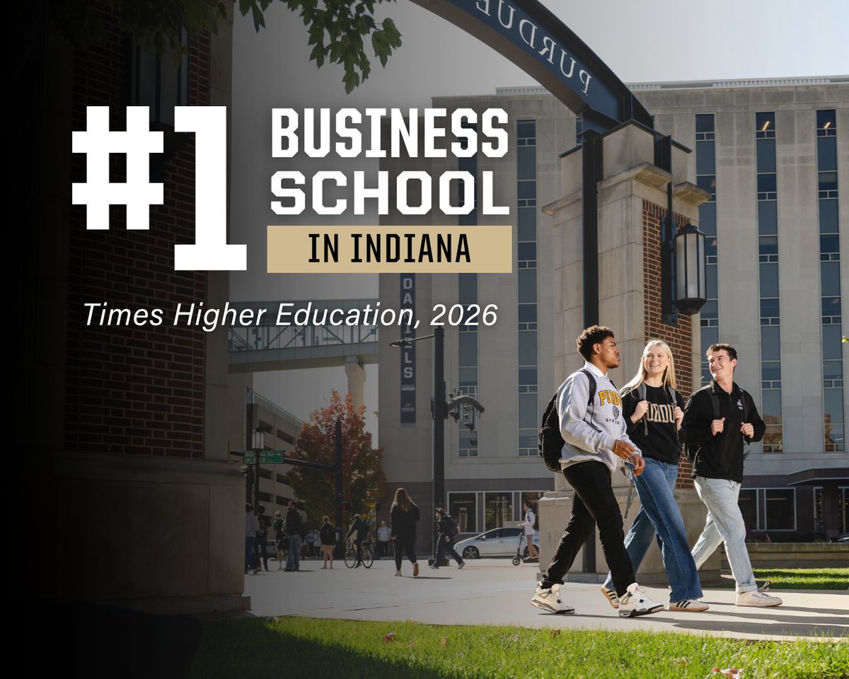 Purdue Daniels School of Business tweet media