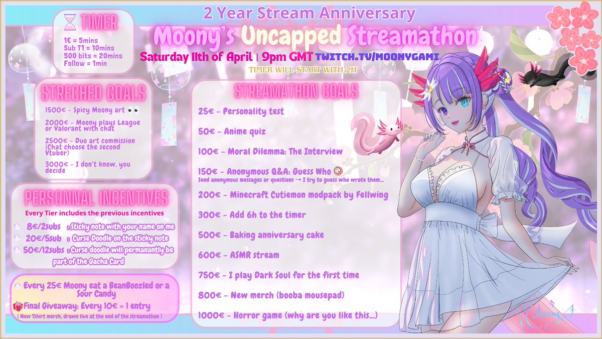 Moony🌙〡Celestial Axolotl Vtuber ♡ tweet media