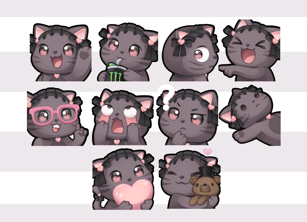 my new emotes .✦ ݁˖
by <a href="/kiexxu/">bun</a> ♡