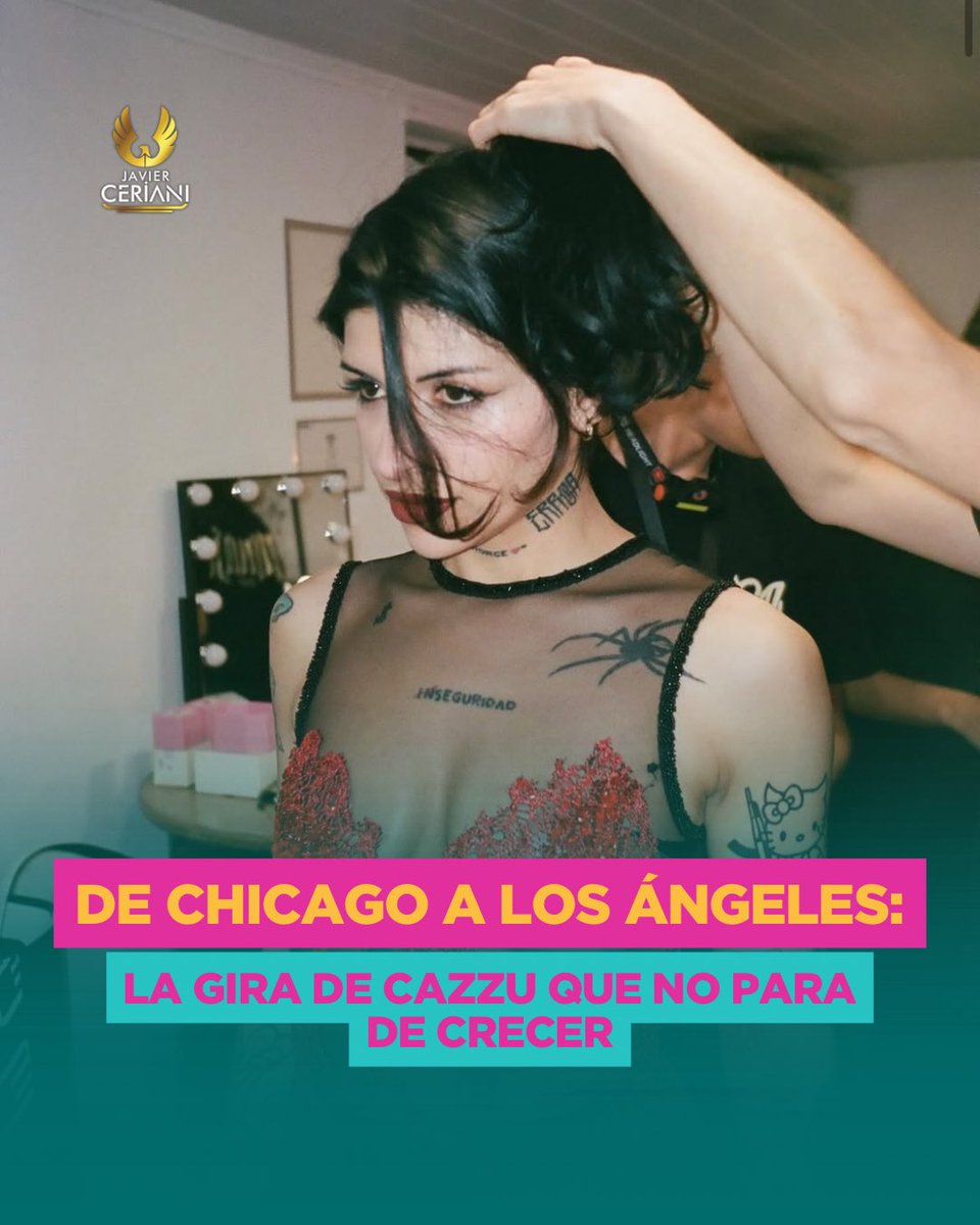 JavierCeriani's tweet image. Cazzu está imparable 🔥

Shows agotados y una gira que no deja de crecer 👀

👇 ¿En qué ciudad la van a ver?

#Cazzu #Tour #SoldOut #Música #JavierCeriani