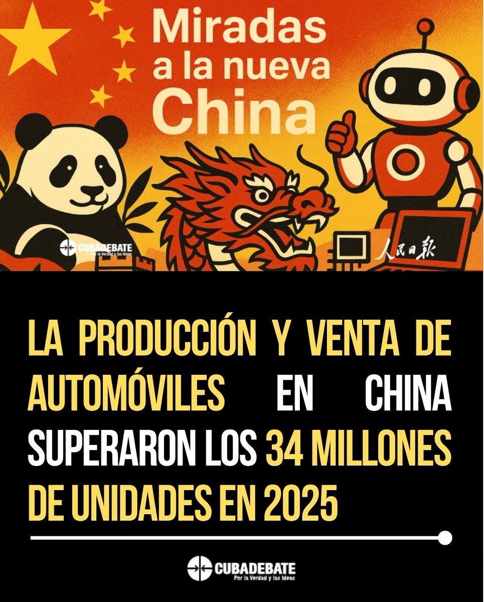🇨🇳🚘 La fortaleza de este sector proviene del eficiente sistema de fabricación inteligente de China, de una cadena de suministro nacional resiliente, del rápido ritmo de actualización tecnológica y del lanzamiento continuo de productos competitivos. 

share.google/vgvnwxeGr3wpqu…