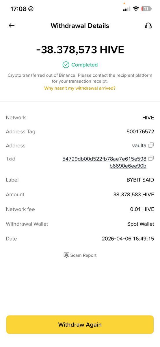 SAIDAYAAD's tweet photo. @Bybit_Official @benbybit https://t.co/EDsC3u3LKo