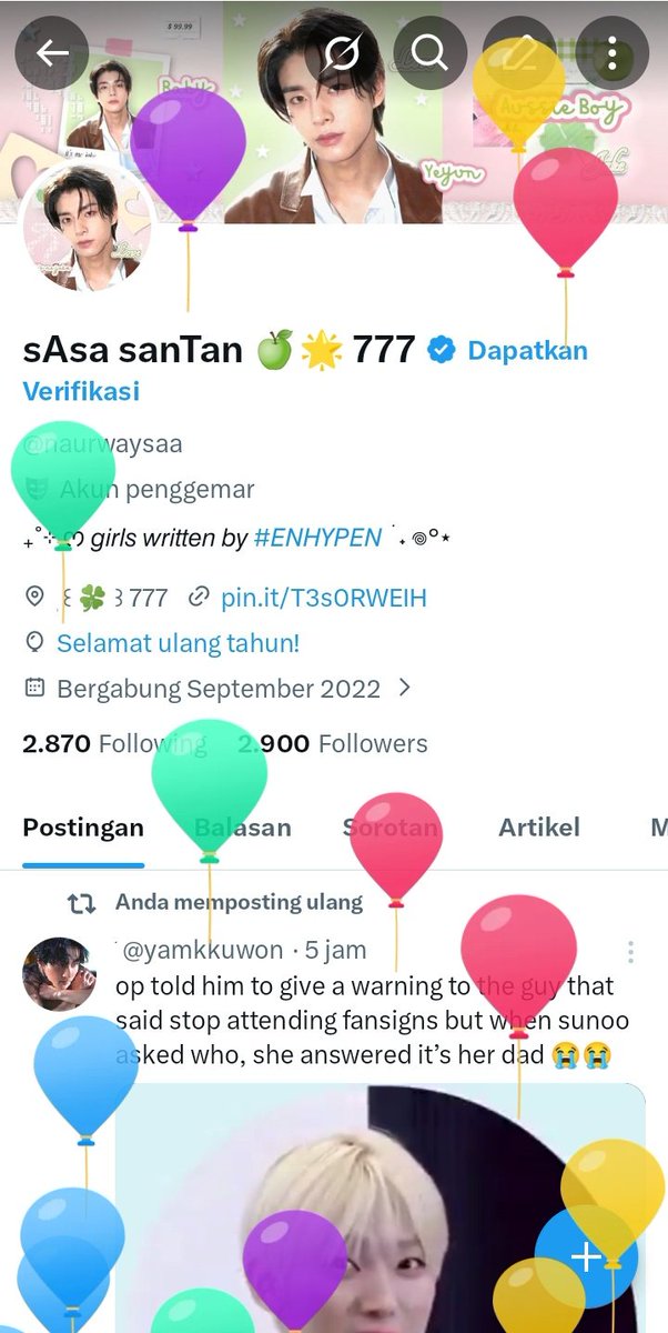 sAsa sanTan 🍏🌟 777 tweet media