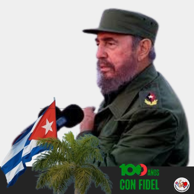 Fidel: "Así como nuestro pueblo ha sabido ser firme, invariable, frente al enemigo imperialista; así como ha sabido no ceder un ápice frente a ese enemigo, y ha sido capaz de luchar y ha sido capaz de dar hasta su última gota de sangre por su justa causa;...". #100AñosConFidel