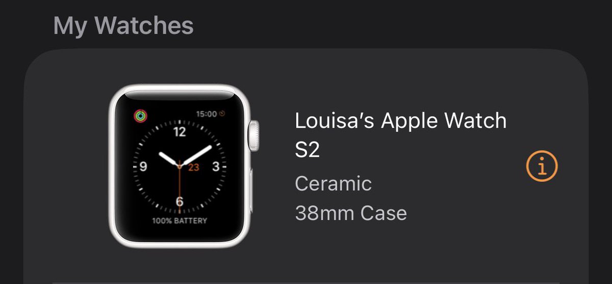 louisagareiss's tweet photo. I don’t care what people saying this is my favorite Apple Watch. https://t.co/lXI97mzEbP
