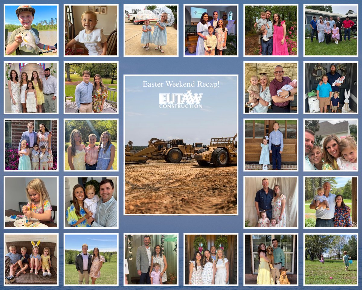 EutawUS's tweet image. Easter Weekend Recap! 🐣🐰💪
We hope everyone had a great weekend! 

#Eutawus #Digin #EutawConstruction