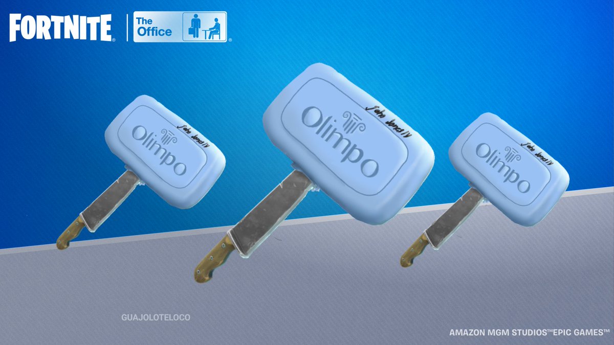 ElAjolo16215071's tweet image. FORTNITE X LA OFICINA 📋
#fortnite #laoficina 
#concept