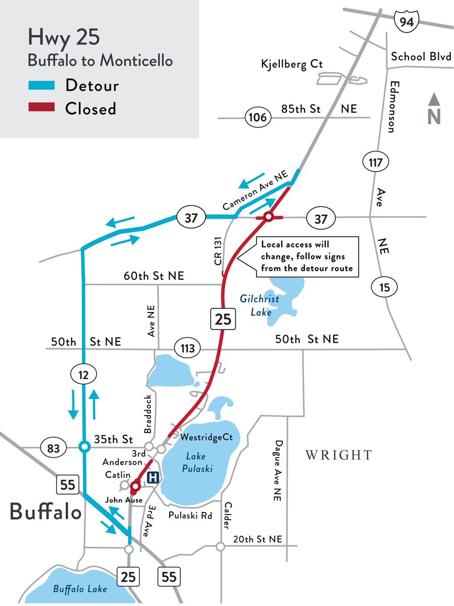 MnDOT District 3 tweet media