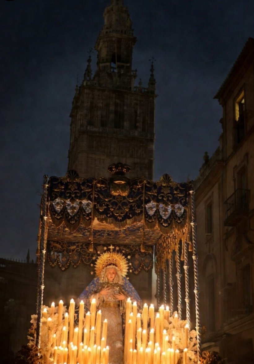 "ESCUCHAR LO QUE SE VE"

Puede que suene a tópico, pero contemplar el discurrir de un paso de palio es una metáfora perfecta de la fugacidad de la vida.