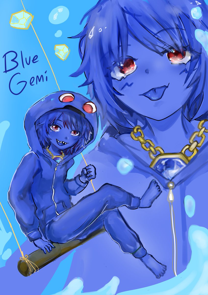 kuygewla's tweet photo. my entryy to the contest + timelapse ! #GemiART @bluegemi https://t.co/WqV0VJeTRj