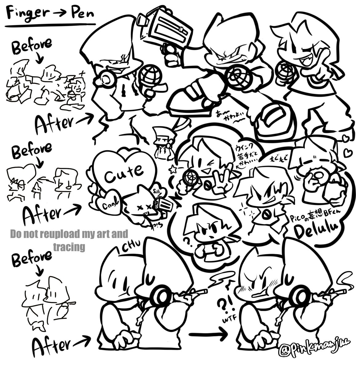 ぴんくまんぢう tweet media