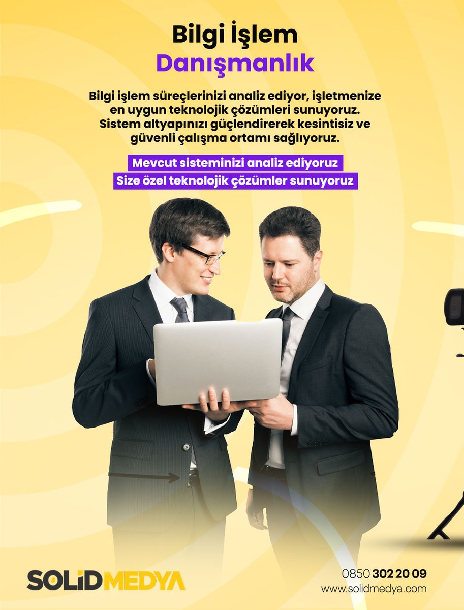 💻 İşletmenizi doğru teknolojiyle güçlendirin.

Bilgi işlem süreçlerinizi analiz ediyor, size özel çözümlerle daha verimli ve güvenli bir altyapı kuruyoruz. ⚙️
Kesintisiz çalışan sistemler için doğru yerdesiniz.

Güçlü altyapı, güçlü iş demektir. 🚀