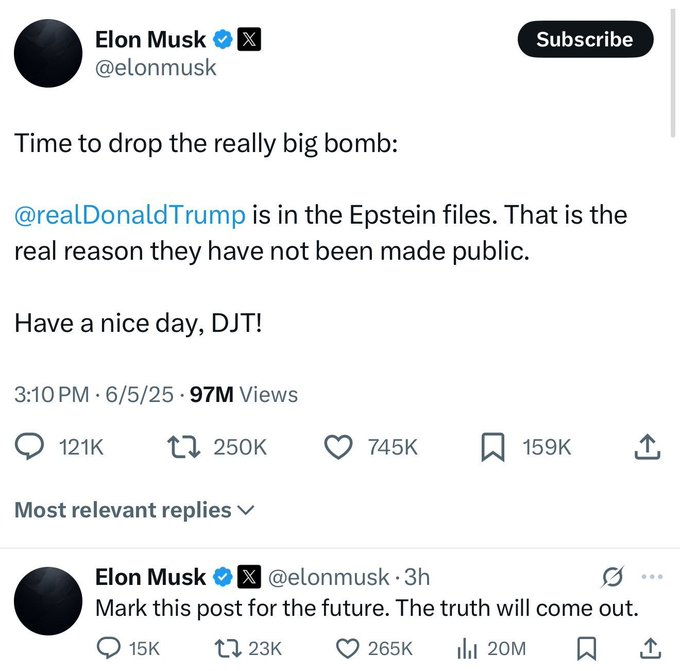 faustofm's tweet photo. @1776General_ that time Elon pointed out who... https://t.co/6jOOGeBWRL