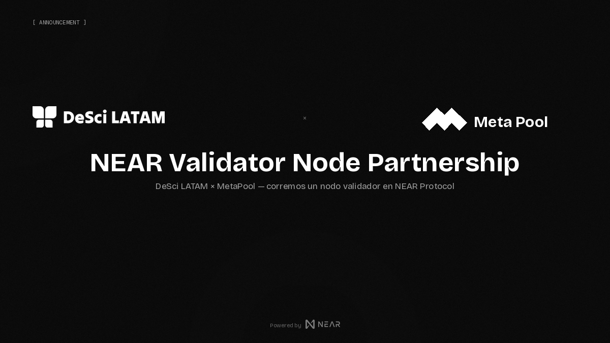 DeSci LATAM tweet media