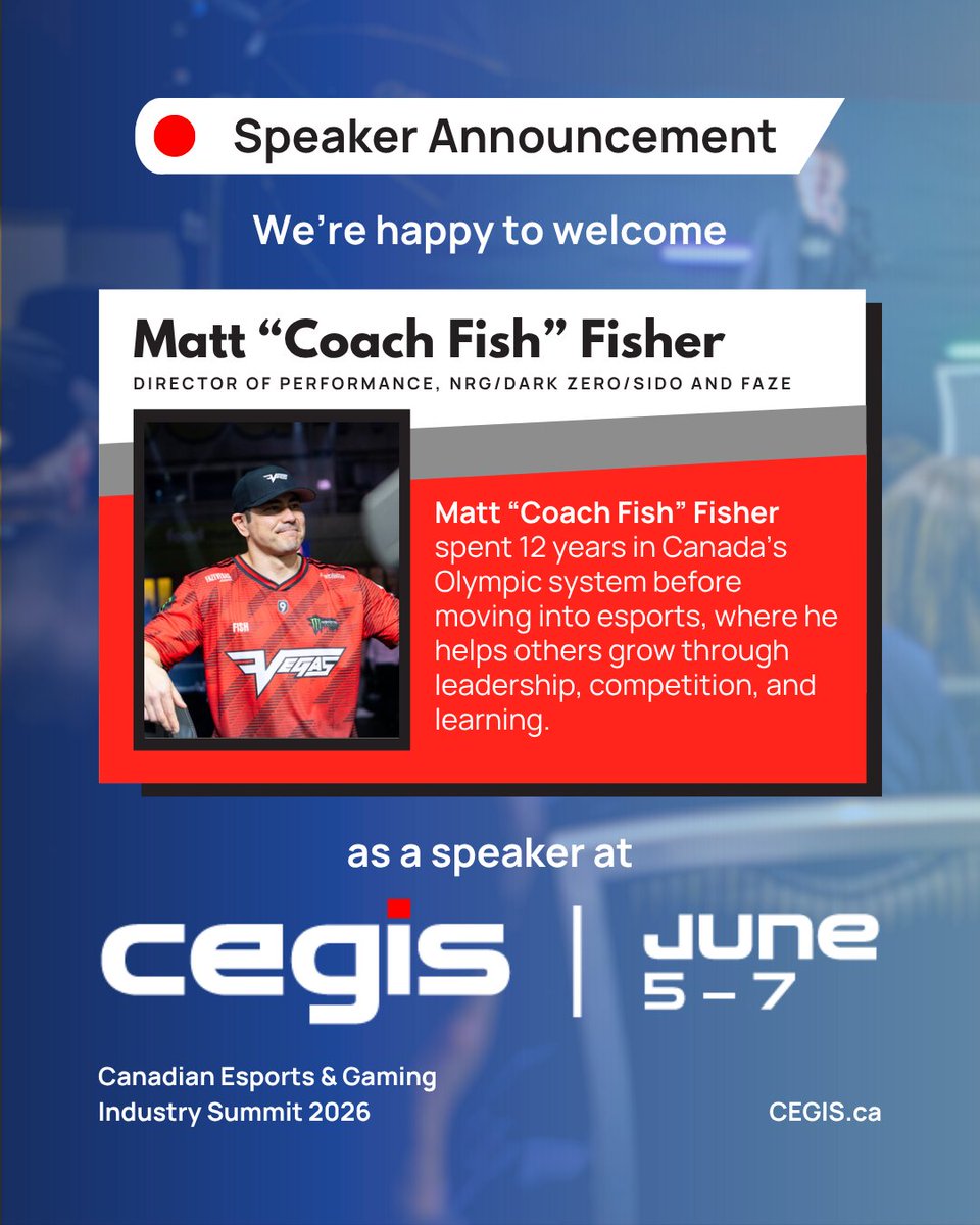 Canadian Esports & Gaming Industry Summit tweet media