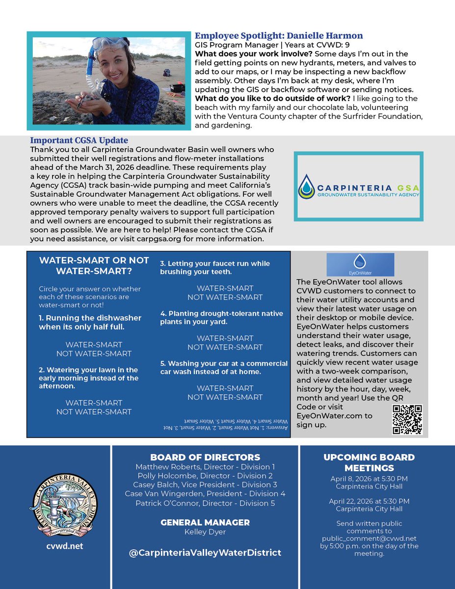 Carpinteria Valley Water District tweet media