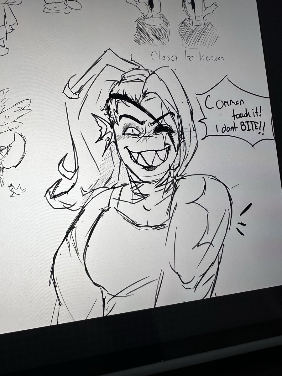 I really need to post more here 
(Sketch from TikTok) #undertalefanart