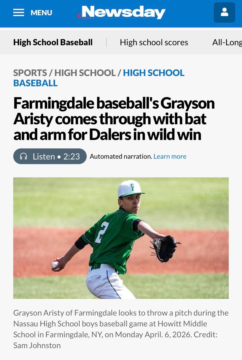 Grayson Aristy tweet media