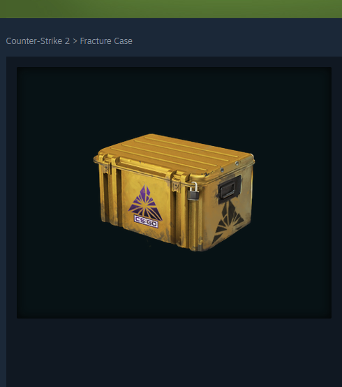 lepajeecs's tweet image. For some weird reason, the Fracture Case has seen a major pullback. It's only the fracture case, no other cases are dropping right now.

#cs2 #counterstrike #counterstrike2 #steam #gaming #fps