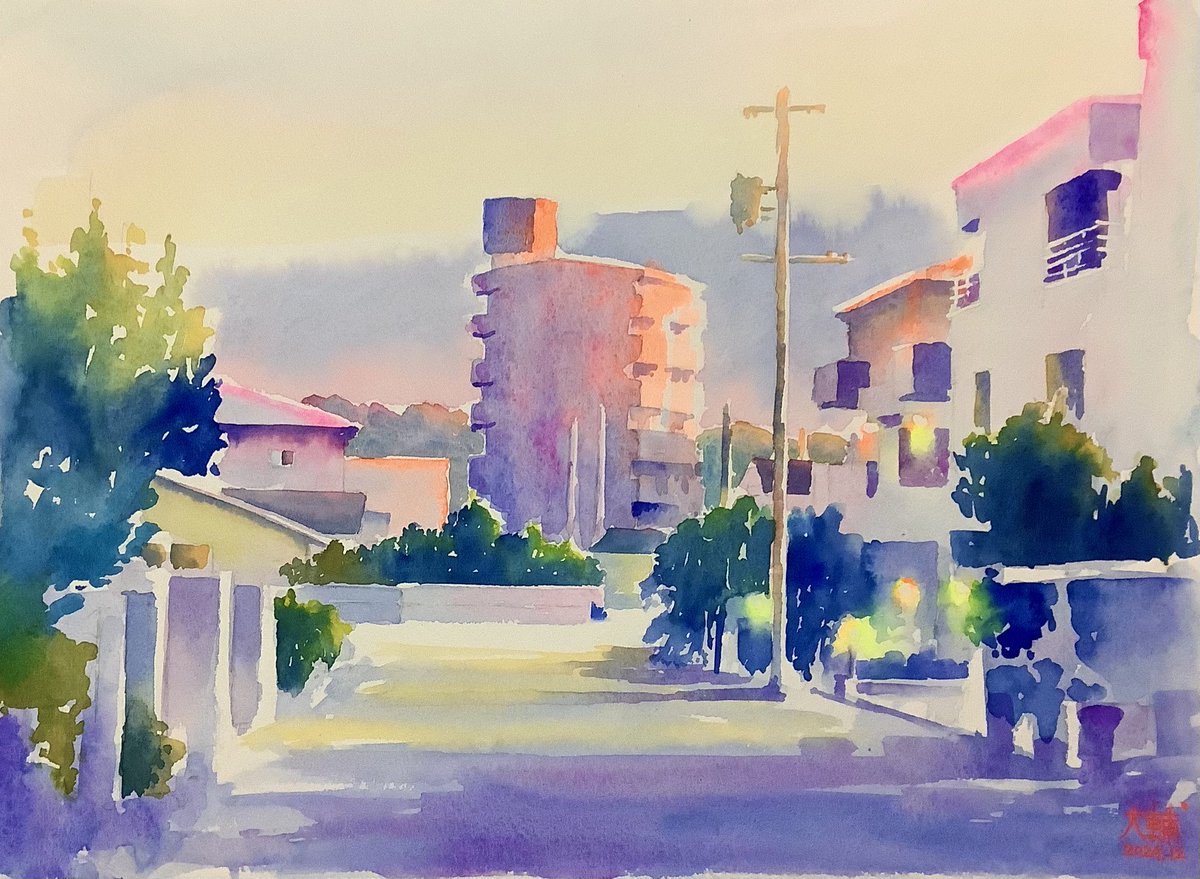 DiDi（土井大輔）watercolor tweet media