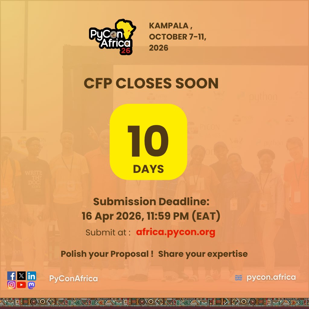 Pycon Africa tweet media