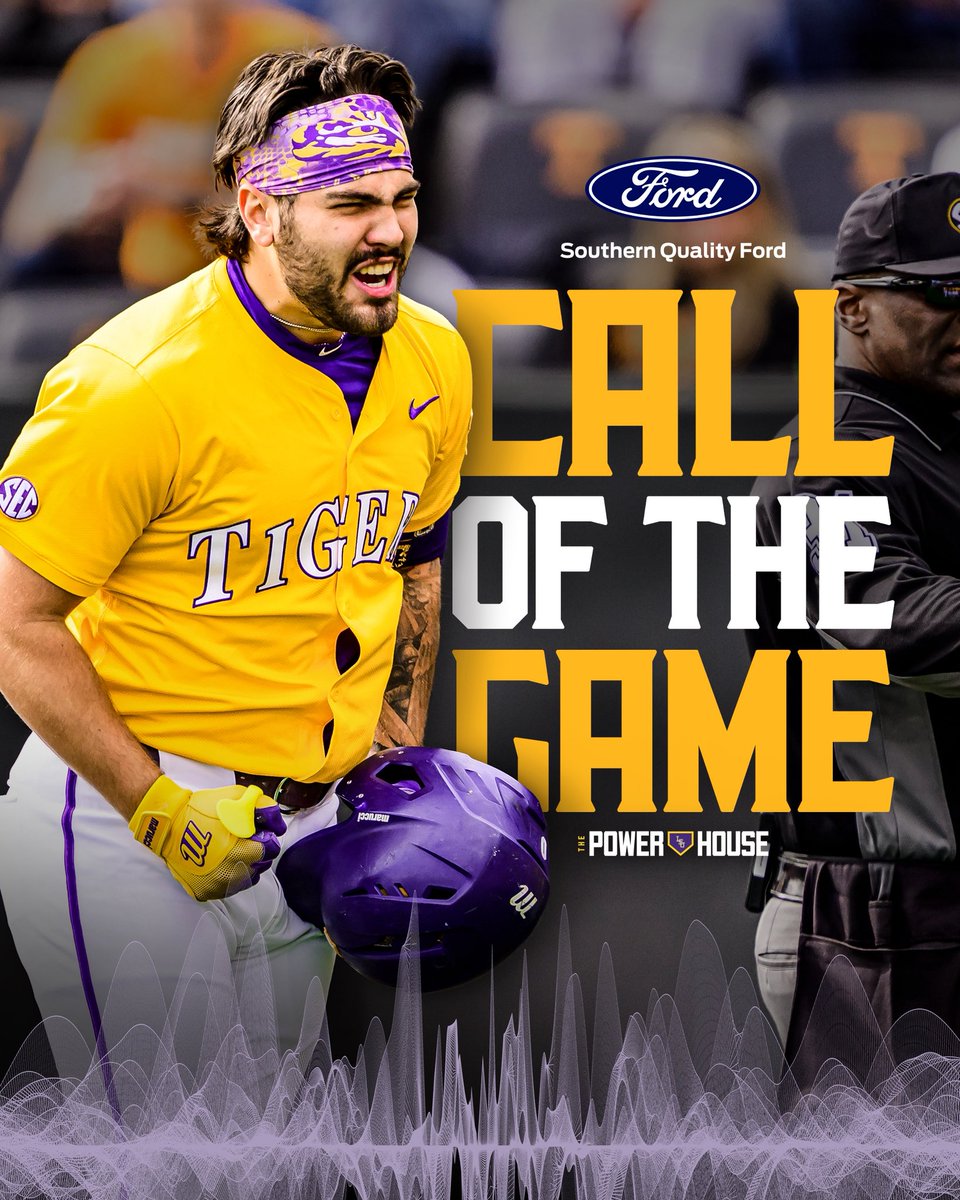LSUbaseball's tweet photo. Cade’s go-ahead solo shot is our Call of the Game from @LSUradio
@ArrambideCade | #ThePowerhouse https://t.co/RQvv714c9G