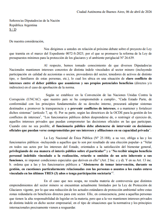 Asoc. Argentina de Abogadxs Ambientalistas / CAJE tweet media