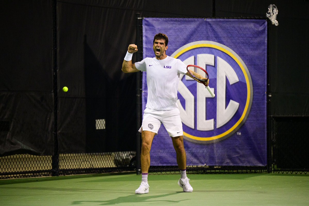LSU Men's Tennis tweet media