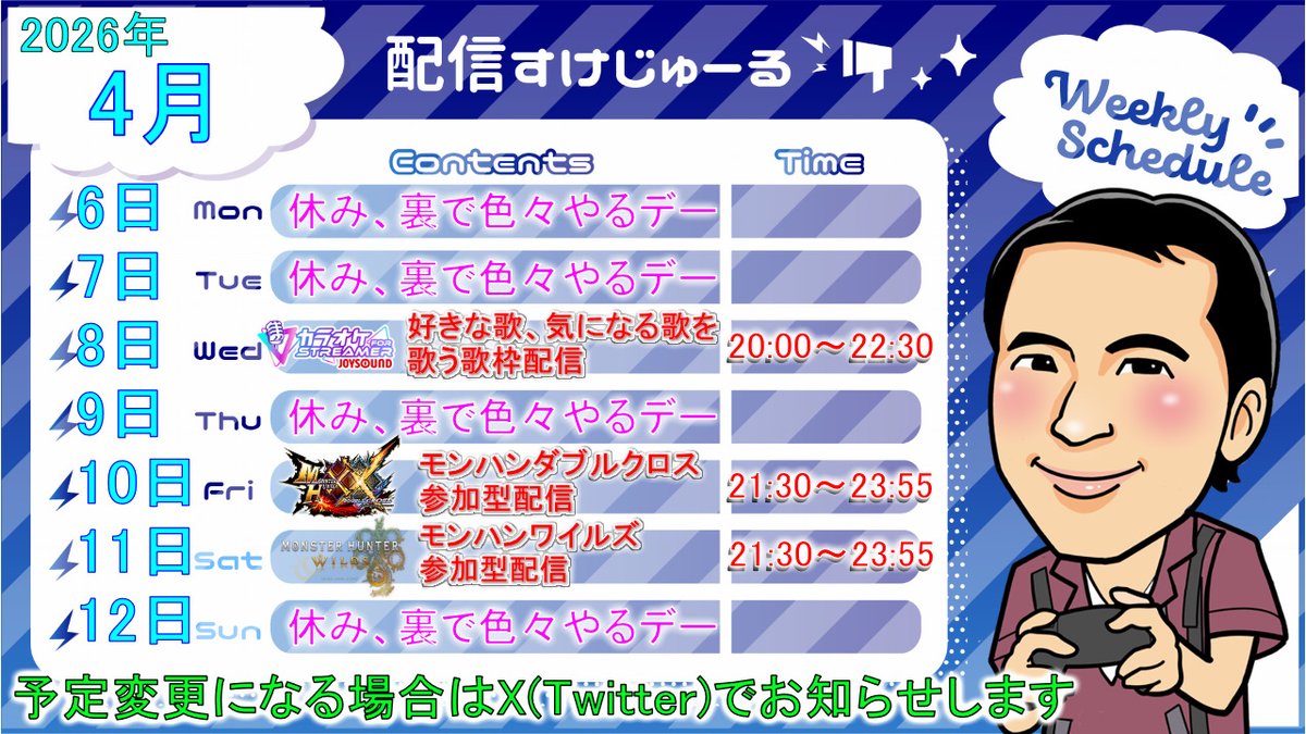 えぐってぃー ゲーム実況動画&モンハン参加型配信をやる民 tweet media