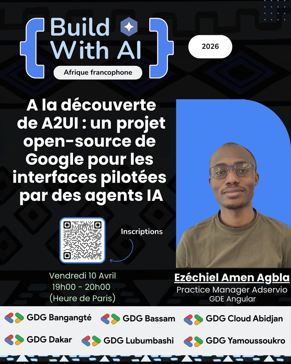 GDGs Afrique Francophone tweet media