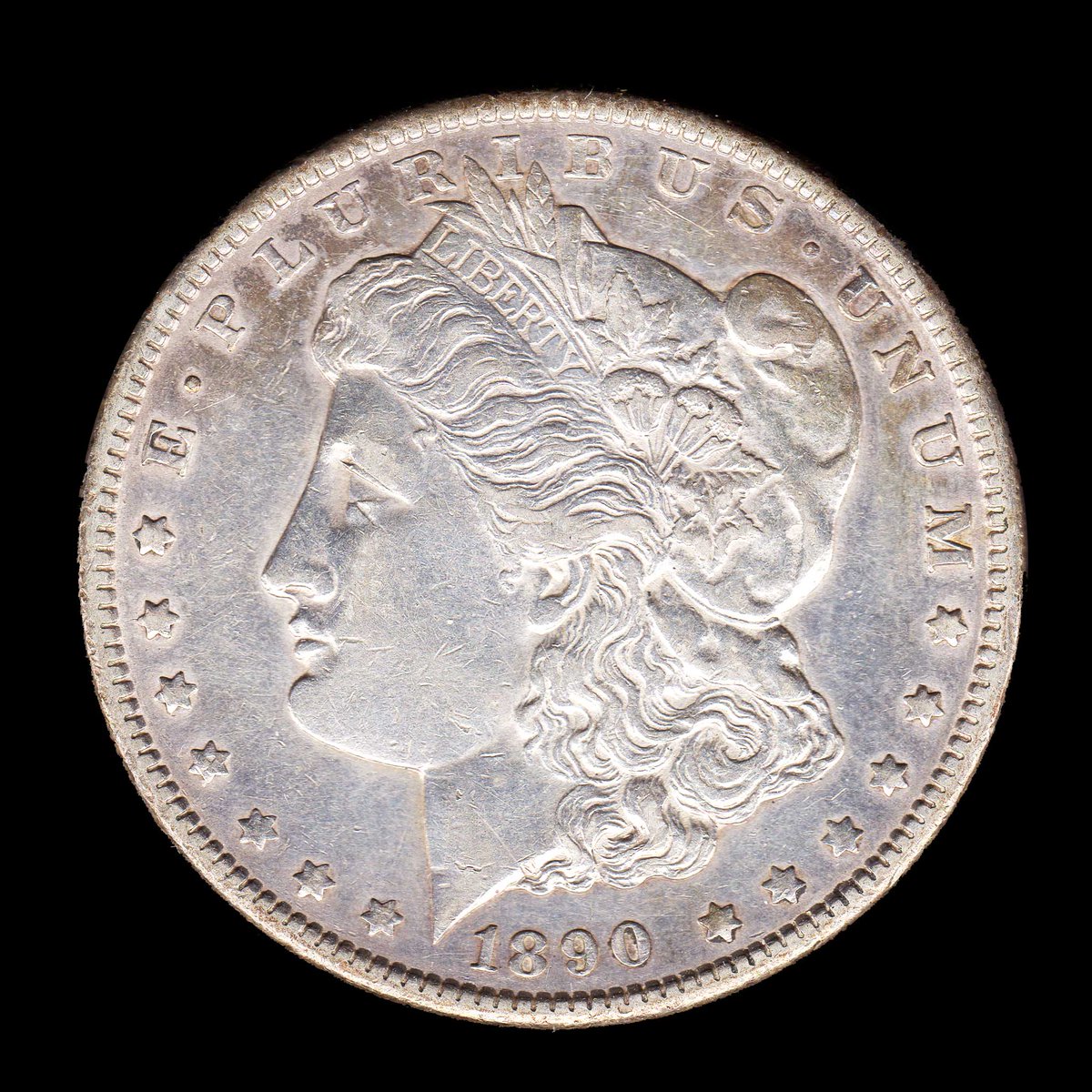 rocketdog632's tweet photo. A blackened and cleaned 1899 CC Morgan Dollar, the front may have been cleaned. Minted at the Carson City Nevada mint. Carson City is the only mint in the USA to use two letters as the mint mark in order to avoid confusion with the Charlotte Mint (C). #USA #Coins https://t.co/gNSkORXrf7