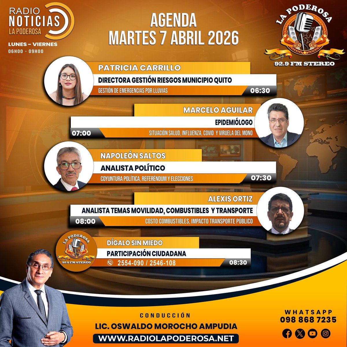 La Poderosa 92.9 FM tweet media