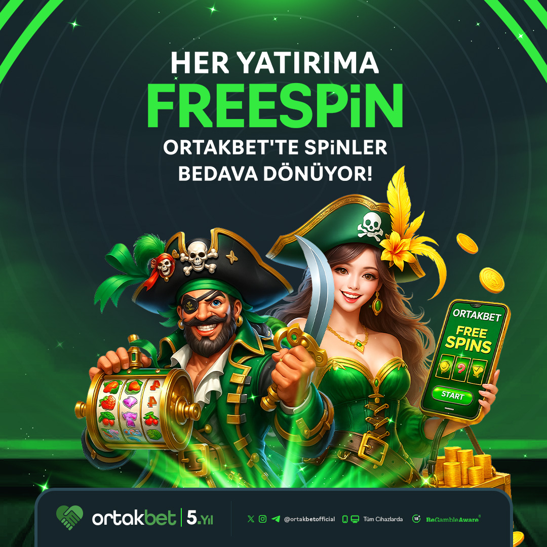 HER YATIRIMA FREESPİN!
OrtakBet’te kazancın tadı gerçekten başka!
💸 Yatırım yap, freespin kazan, oyunların keyfini BEDAVAYA çıkar!
🎁 Her çevirmede kazanmaya bir adım daha yaklaş!

💥 Şansını bekletme, freespinlerle kazancını katla!

🔗 Detaylar: ortakbet.xyz/giris