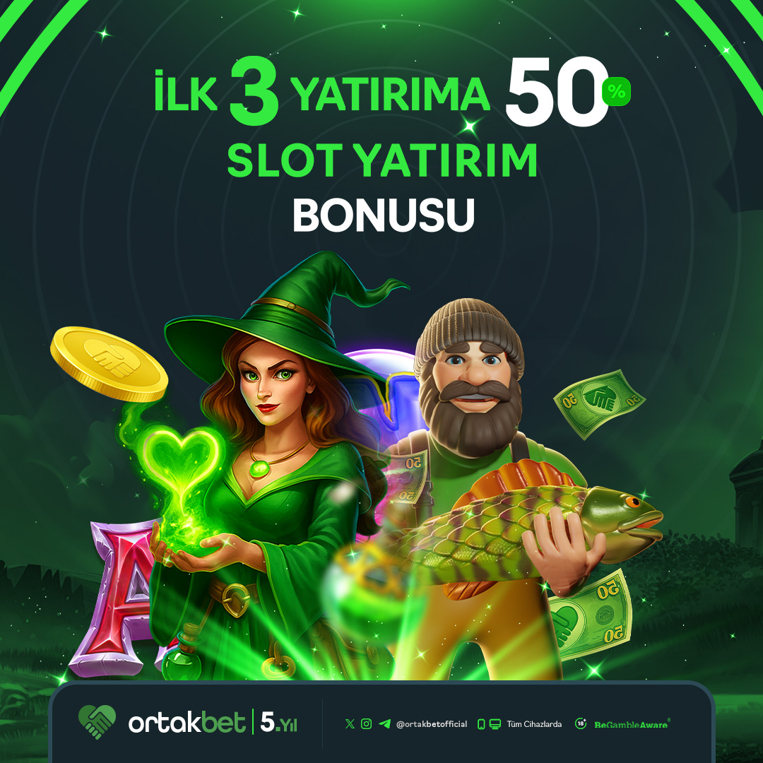 💰 Slot severlere özel kaçmaz fırsat!
İlk 3 yatırımına %50 bonus seni bekliyor! 🎲

✨ Eğlenceye avantajlı başla
📌 Tüm cihazlardan anında katıl

🔗 Detaylar: ortakbet.xyz/giris
