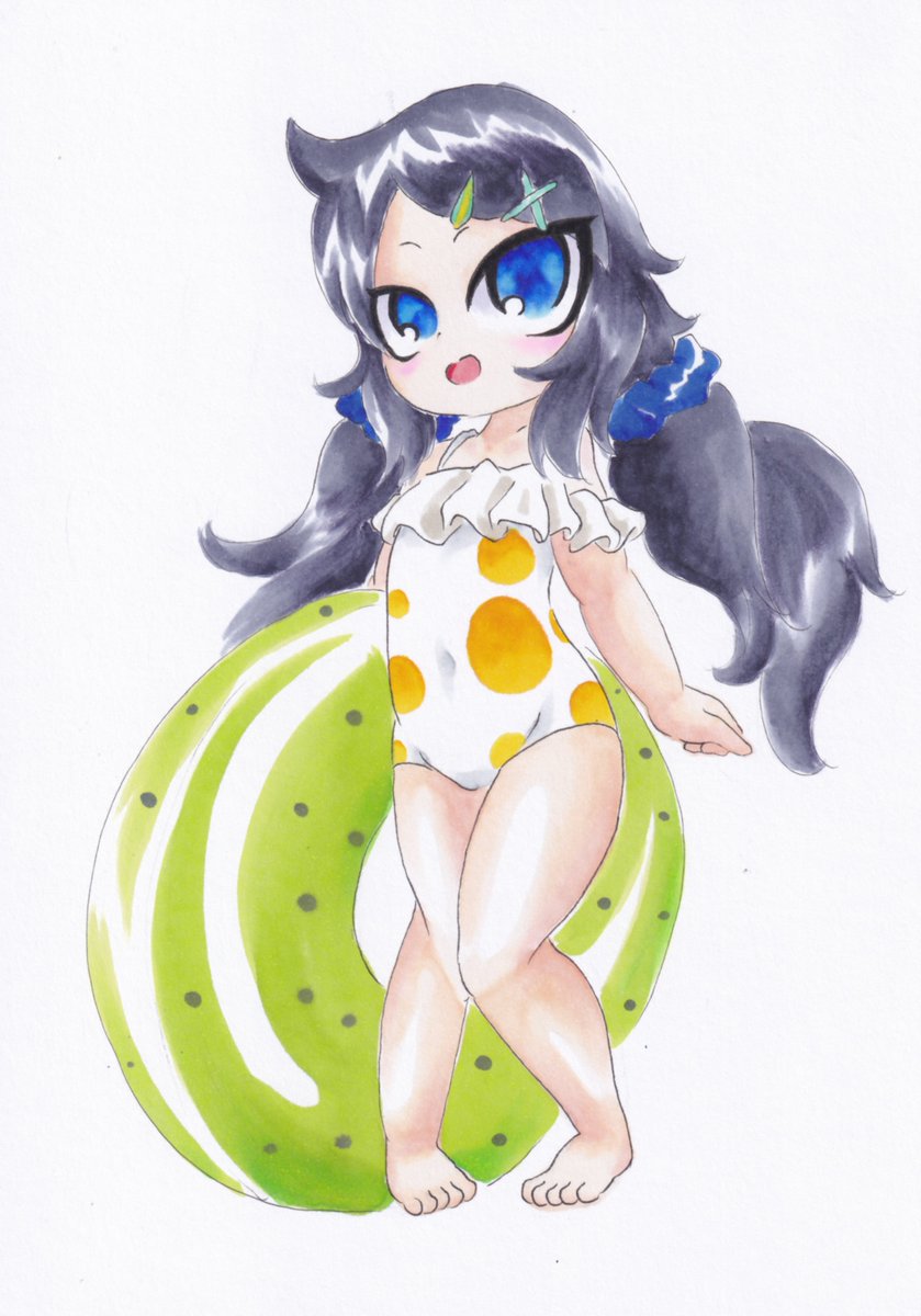 #同じキャラですが異なる装備の姿を晒す見た人はお任せ
勇者ちゃん(ノーマル)
勇者ちゃん(水着)
かわいいね!!!! 