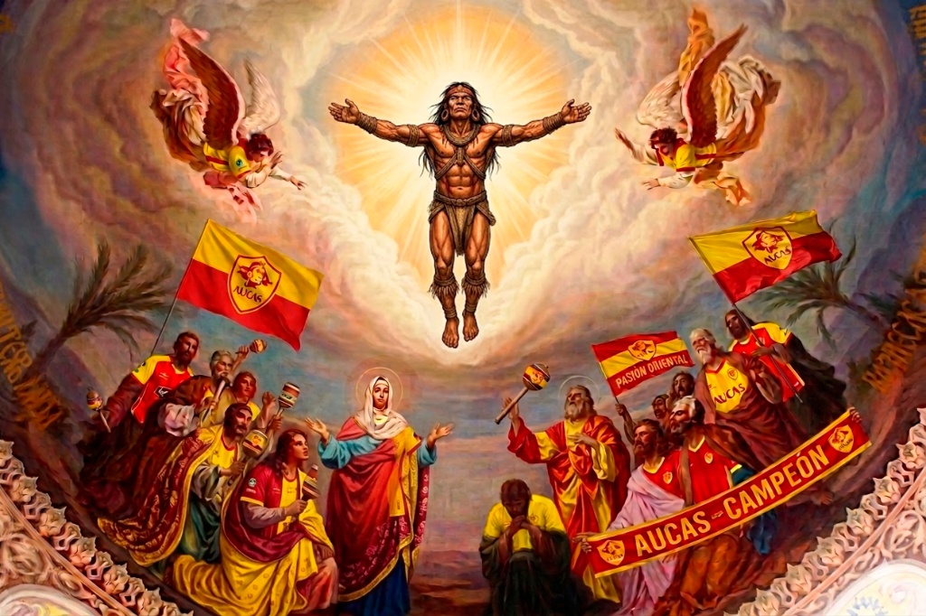 ¡<a href="/Aucas45/">S. D. Aucas Oficial</a> ESTÁ MÁS VIVO QUE NUNCA! 💥🔥 Como un fénix, ¡el Ídolo del Pueblo ha resucitado de entre los muertos! Un triunfo que nos llena de orgullo! ¡NUNCA DEN POR MUERTO AL AUCAS!   #Aucas #Campeón #Resurrección #Ídolo #Fénix #Remontada #HaciendoHistoria #LigaPro