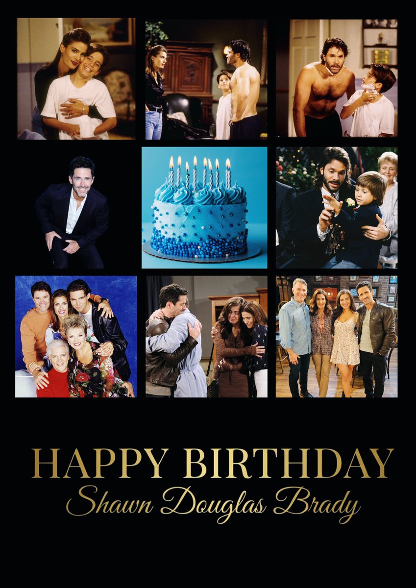 daysclassics's tweet image. Happy Birthday Shawn Douglas Brady.

(April 6, 1987)

🎉⏳🎂🎈

#daysofourlives #days #DOOL