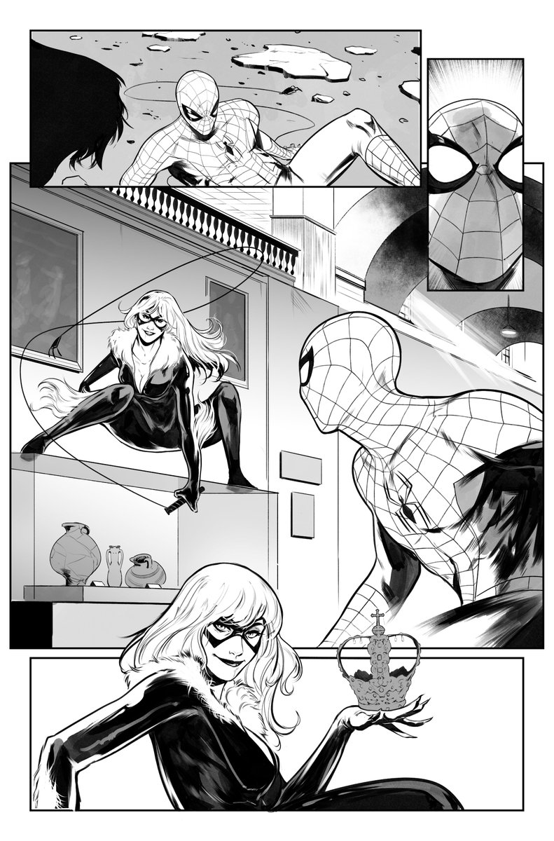 nasirgan's tweet image. Page 5/6! #Spiderman #marvel #comic