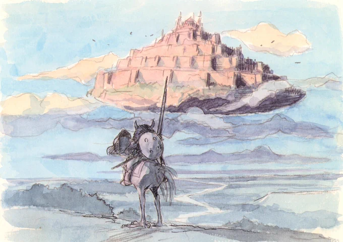Hayao Miyazaki films start in his sketches-his "image boards." It's a habit he's kept up for 60 years. He works fast and loose, mainly in pencil and watercolor. Perfection isn't the goal. But you can trace his growth through the pictures. We explore: ─➤