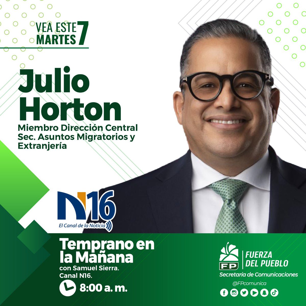 Julio HORTON tweet media